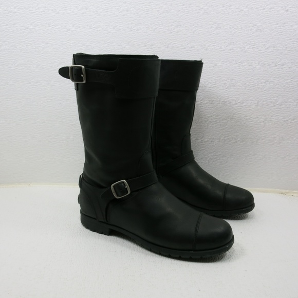 UGG Gershwin Australia Leather Warm Winter Boot 9 - Picture 2 of 8